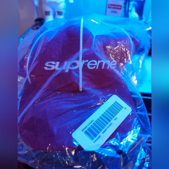 Supreme Hat – Red with White Piping (Brand New) - Picture 3 of 3